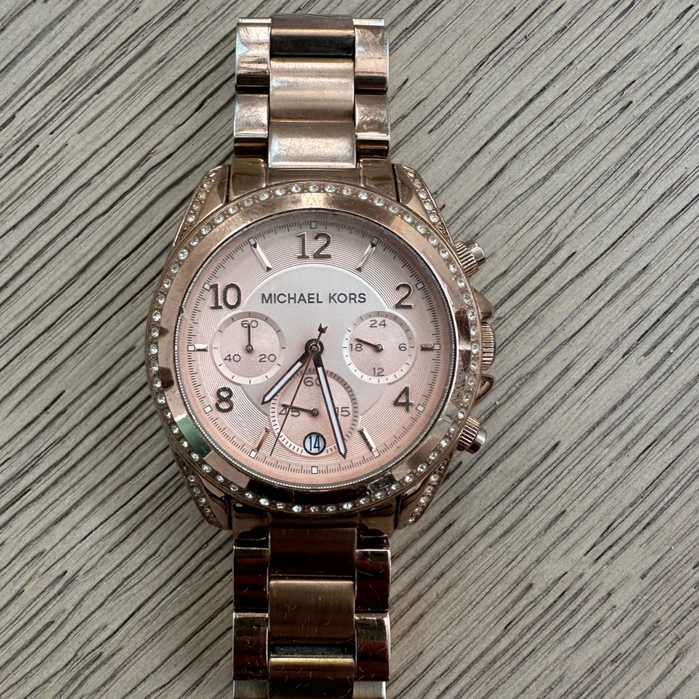 Michael Kors Rose Gold Watch